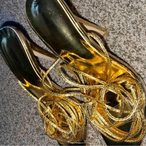 Gold Heels